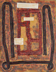 David URBAN Credences of summer 2 Oil 48" x 36"