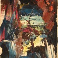 FERRON Untitled, 1960 Oil 12 x 9