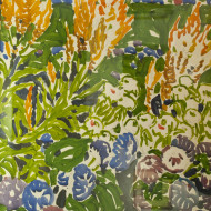 MILNE   Floral pattern NYC 1914 Watercolour 18 x 14 75