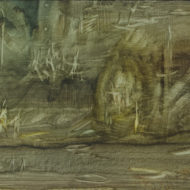 FERRON Untitled 1947 Oil 6 x 9 5