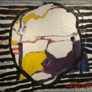 RONALD  Dizzy 1990 Oil 42 x 48