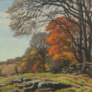 PALMER  Late october Oil 10 5 x 13 5