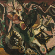 GAUVREAU Untitled c 1946 Oil 20 x 24