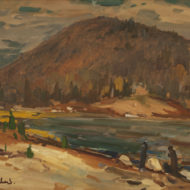 RICHARD Ungava 1951 Oil 16 x 20