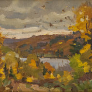 SHEPPARD Lake of Bays Oil 10 75 x 13 75