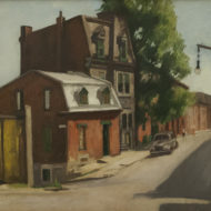 NUEMANN Untitled 1952 Oil 18×24