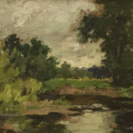 SEIDEN Summer landscape Oil 6 x 8