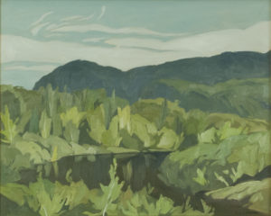 Alfred J. CASSON Oxtongue River Oil 12" x 15"