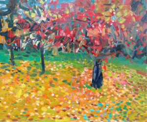 Byron HODGINS As above so below Oil 11" x 14"