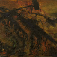 FERRON Untitled 1947 Oil 8 5 x 12 5