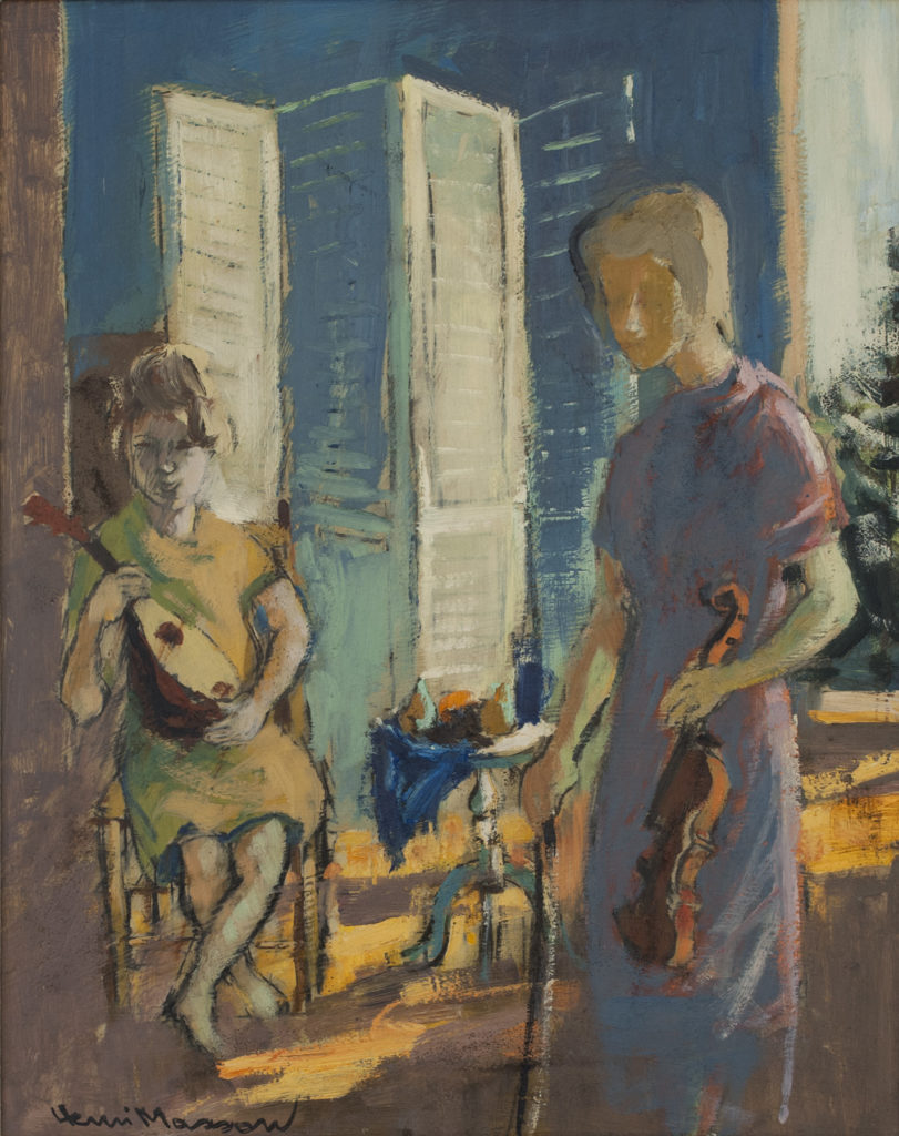 Henri MASSON Musicians Oil 20" x 16"