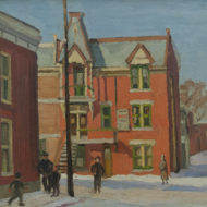 TAYLOR Roy and St Christophe St 1950 Oil 8 25 x 10 25