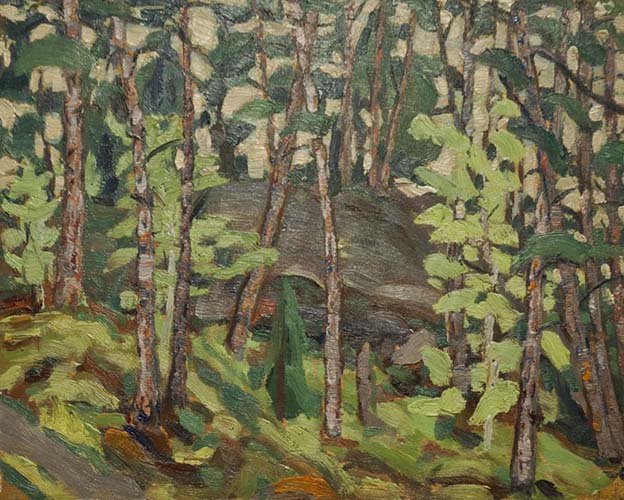 Frederick BANTING Temagami, 1939 Oil 8.5" x 10.5"