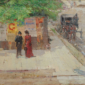 BROWNELL Cabstand, Ottawa Oil 8 x 9