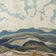 CARMICHAEL La Cloche Hills 1933 Watercolour 11 25 x 13 25 500h