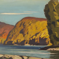CASSON Otter Lake 1937 Oil 9 5 x 11 75