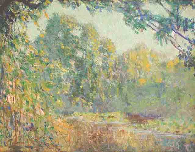 William CLAPP Cuban landscape, 1916 Oil 10" x 13"
