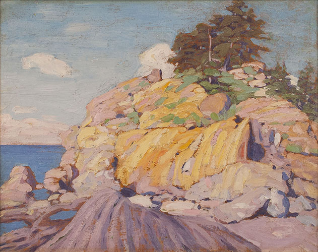 Lawren HARRIS Georgian Bay, 1916 10.5" x 13.5"