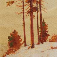 Johnston First snow, GBay 7.75×5.5 mm