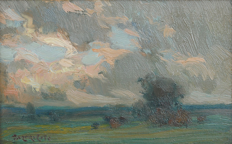 M.A. SUZOR-COTE Landscape Oil 7" x 9"