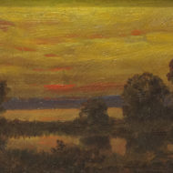 SUZOR COTE Sunset Oil 5 25 x 8
