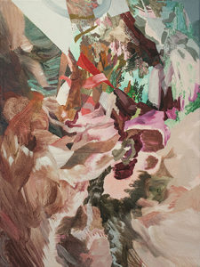Mélanie AUTHIER Perch, 2007 Acrylic 20" x 16"