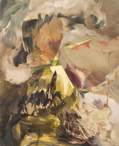Mélanie AUTHIER Smoke and mirrors, 2011 Acrylic 22" x 18"