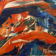 FERRON Sans titre 1964 5 Oil 7 5 x 9 5