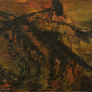 FERRON Untitled 1947 Oil 8 5 x 12 5