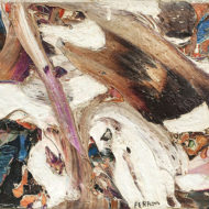 FERRON Untitled 1963 Oil 8 75 x 10 5