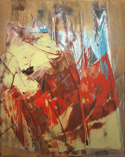 Marcelle FERRON Untitled, 1975 Oil 40" x 32"