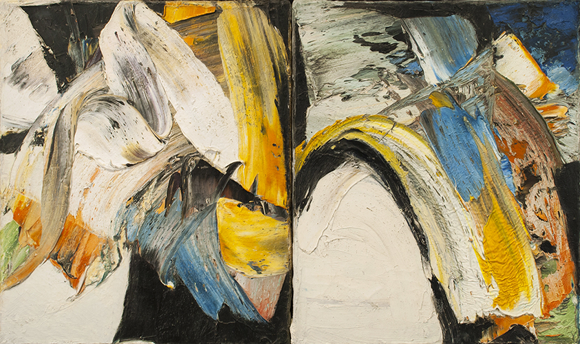 Marcelle FERRON Untitled, c.1959-60 Oil 18" x 31"