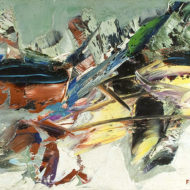 FERRON Untitled c 1965 Oil 14 x 18