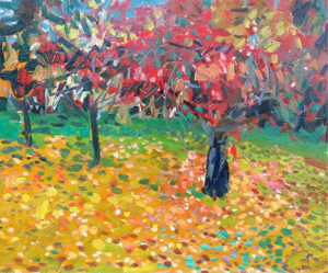 Byron HODGINS As above so below Oil 11" x 14"