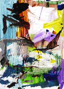 Zhenghui LAN Bearing 28, 2014 Acrylic 43" x 31"