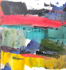 Zhenghui LAN Extending 31, 2014 Acrylic 26" x 25"