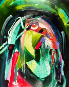 Erin LOREE Cyclops Oil 30" x 24"