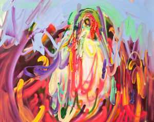 Erin LOREE Light body 1 Oil 48" x 60"