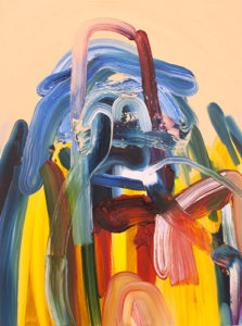 Erin LOREE The harder you try to let go 1 Oil 24" x 18"