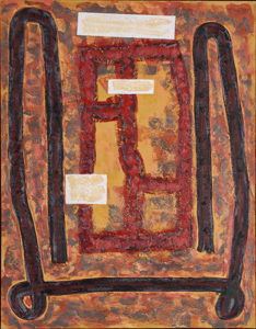 David URBAN Credences of summer 2 Oil 48" x 36"