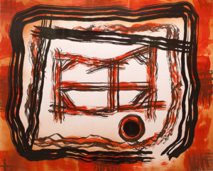 David URBAN Untitled, 2007 Mixed Media 13.75" x 16.75"