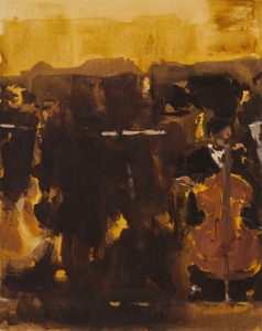 Darlene COLE Musicians Oil 20" x 16"