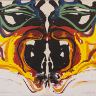 HURTUBISE Oeil de chimere II 1986 Oil 20 x 26