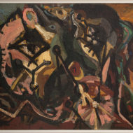 GAUVREAU Untitled c1946 Oil 20 x 24