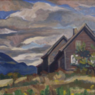 COLLYER House, Magog 1962 Oil 12 x 14