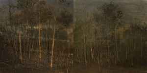Peter HOFFER The Coat Oil and Resin 24" x 48"