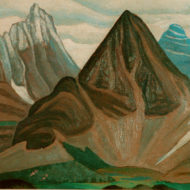 HARRIS Rockies Oil 10 x 14