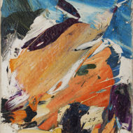 FERRON Untitled c 1958 Oil 11 x 9