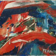 FERRON Sans titre 1964 Oil 7 5 x 9 5