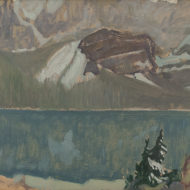 MACDONALD Snow Lake OHara 1929 Oil 8 5 x 10 5